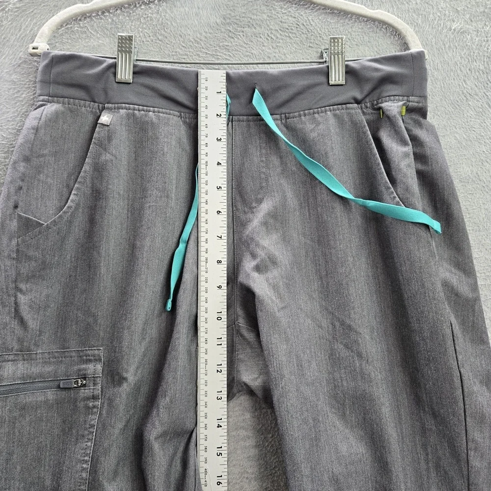 FIGS Women Scrub Pants M/T Gray Technical Collection Joggers